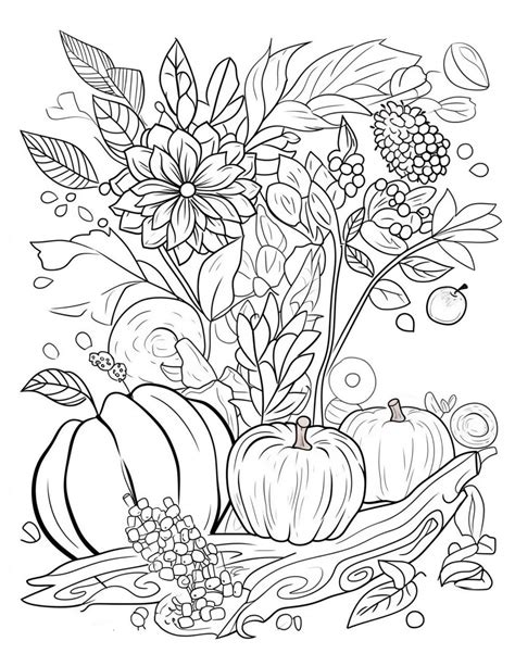 fall pictures coloring pages|autumn coloring pages printable.